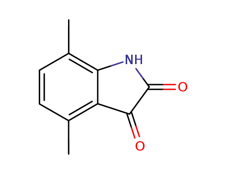 Molecular Structure of 15540-90-6 (4,7-Dimethylisatin)