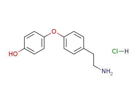 Phenol, 4-[4-(2-aminoethyl)phenoxy]-, hydrochloride