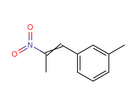 Molecular Structure of 86969-37-1 (1-(3-METHYLPHENYL)-2-NITROPROPENE)