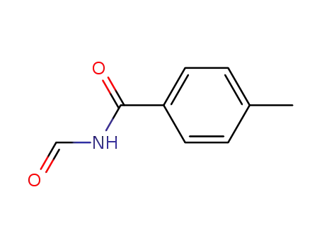 Molecular Structure of 103369-12-6 (Benzamide, N-formyl-4-methyl- (9CI))