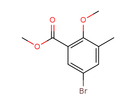 Methyl 5-bromo-2-methoxy-3-methylbenzenecarboxylate 722497-32-7