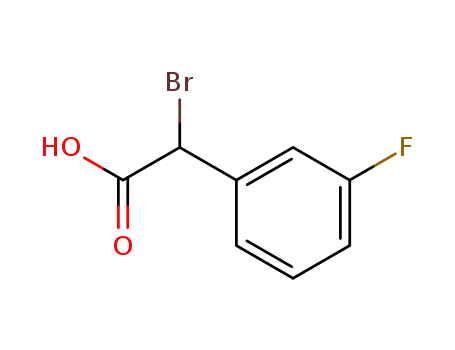 α-bromo-(3-fluorophenyl)acetic acid