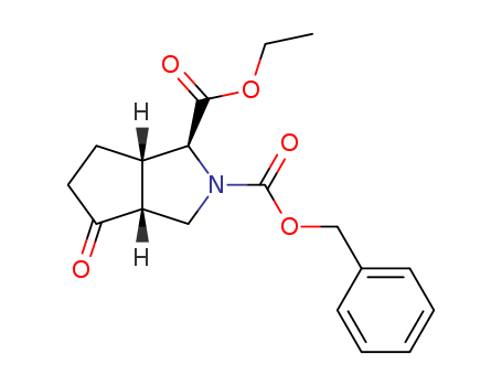 2-O-benzyl 3-O-ethyl (3S,3aS,6aR)-6-oxo-1,3,3a,4,5,6a-hexahydrocyclopenta[c]pyrrole-2,3-dicarboxylate