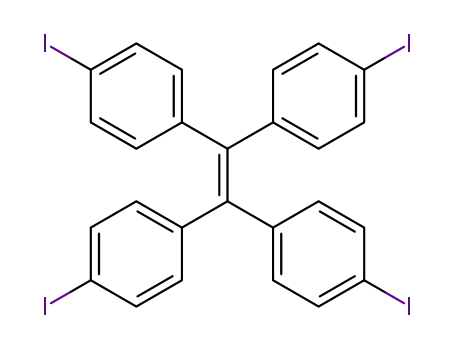 Molecular Structure of 299914-63-9 (Tetrakis(4-iodophenyl)ethene)