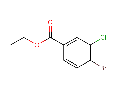 Molecular Structure of 120077-67-0 (Ethyl 4-bromo-3-chlorobenzoate)