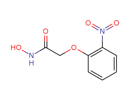 Molecular Structure of 116977-28-7 (2-(2-nitrophenoxy)acetohydroxamic acid)