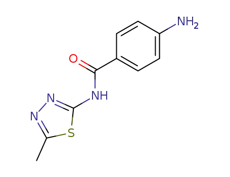 4-アミノ-N-(5-メチル-1,3,4-チアジアゾール-2-イル)ベンズアミド