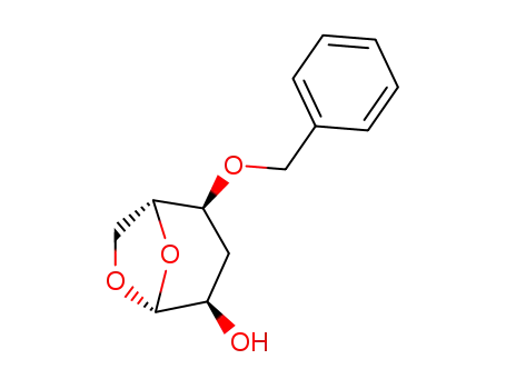 .beta.-D-ribo-Hexopyranose, 1,6-anhydro-3-deoxy-4-O-(phenylmethyl)-