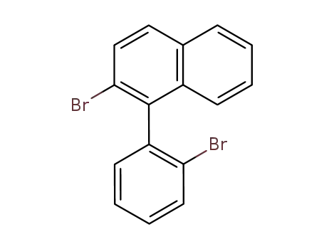 Molecular Structure of 92866-09-6 (2-bromo-1-(2-bromo-phenyl)-naphthalene)