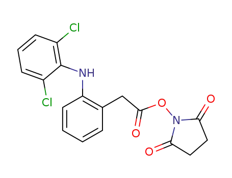 <o-(2,6-dichloroanilino)phenyl> acetic acid N-oxysuccinimide ester