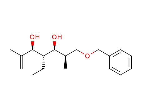 (3S,4S,5S,6R)-7-benzyloxy-4-ethyl-2,6-dimethylhept-1-ene-3,5-diol