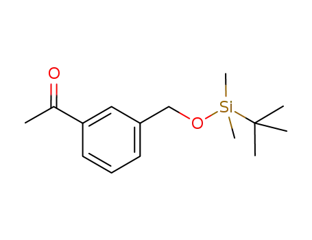 1-(3-((tert-butyldimethylsilyloxy)methyl)phenyl)ethanone