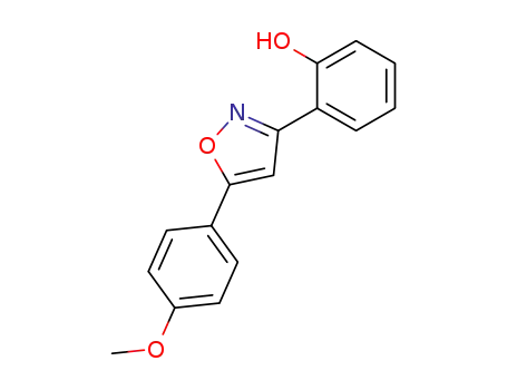 Phenol, 2-[5-(4-methoxyphenyl)-3-isoxazolyl]-