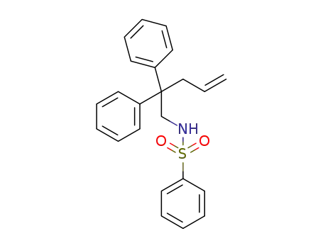 N-(2,2-diphenylpent-4-en-1-yl)benzenesulfonamide