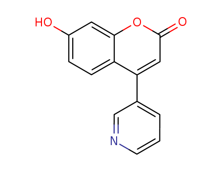 7-hydroxy-4-pyridin-3-ylchromen-2-one