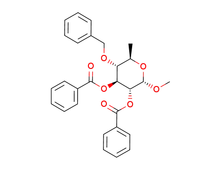 methyl 2,3-di-O-benzoyl-4-O-benzyl-6-deoxy-α-D-glucopyranoside