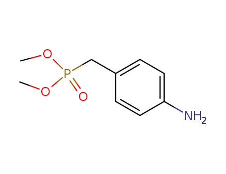 Molecular Structure of 162210-44-8 (Phosphonic acid, [(4-aminophenyl)methyl]-, dimethyl ester)
