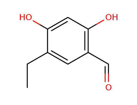 Molecular Structure of 37470-83-0 (5-ethyl-2,4-dihydroxybenzaldehyde)