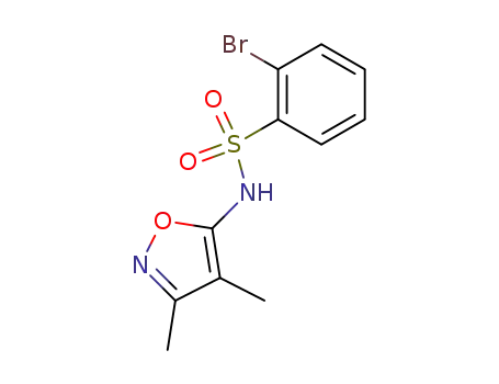 Benzenesulfonamide, 2-bromo-N-(3,4-dimethyl-5-isoxazolyl)-