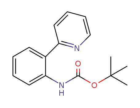 N-(tert-butyloxycarbonyl)-2-(pyridin-2-yl)aniline