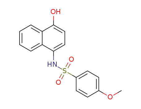 N-(4-hydroxynaphthalen-1-yl)-4-methoxybenzenesulfonamide