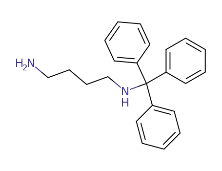 Molecular Structure of 189341-61-5 (MONO-TRITYL 1,4-DIAMINOBUTANE ACETIC ACID SALT)