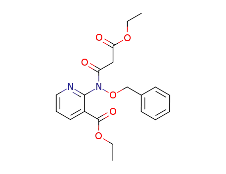 ethyl 2-[(benzyloxy)(3-ethoxy-3-oxopropanoyl)amino]nicotinate