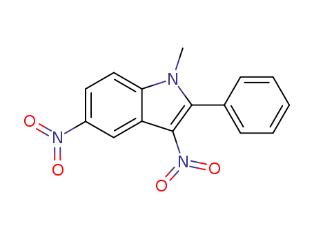 1-methyl-2-phenyl-3,5-dinitroindole