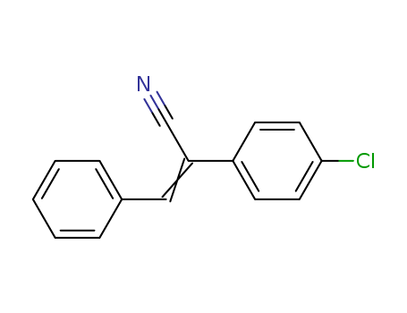 2-(4-chlorophenyl)-3-phenyl-prop-2-enenitrile cas  16610-81-4