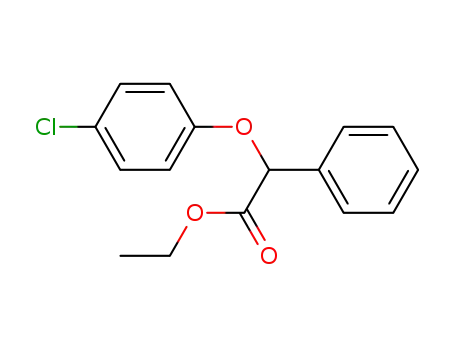Benzeneacetic acid, a-(4-chlorophenoxy)-, ethyl ester