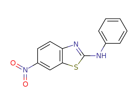2-Benzothiazolamine, 6-nitro-N-phenyl-
