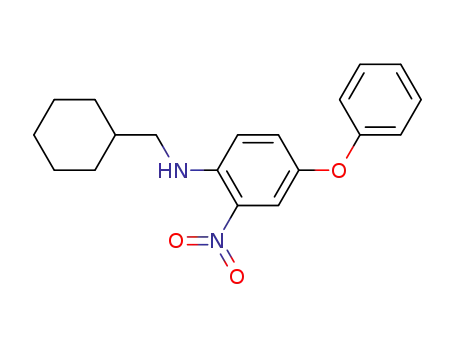 Benzenamine, N-(cyclohexylmethyl)-2-nitro-4-phenoxy-
