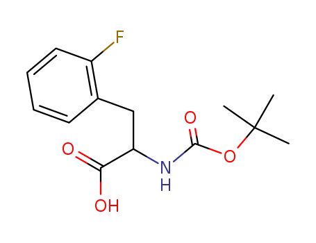 (R)-2-((tert-Butoxycarbonyl)amino)-3-(2-fluorophenyl)propanoic acid