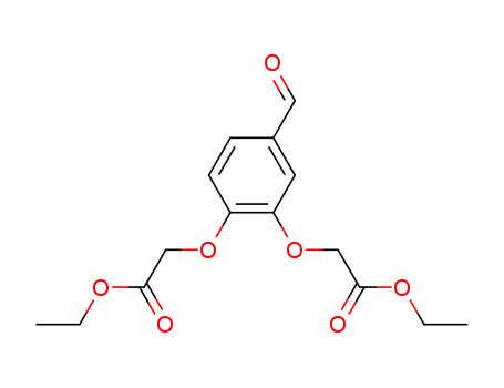 Acetic acid, 2,2'-[(4-formyl-1,2-phenylene)bis(oxy)]bis-, diethyl ester