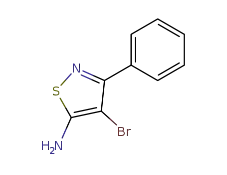 5-Isothiazolamine, 4-bromo-3-phenyl-