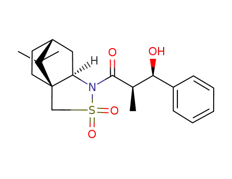 (2R,3R)-1-((6R)-8,8-dimethyl-2,2-dioxidotetrahydro-3H-3a,6-methanobenzo[c]isothiazol-1(4H)-yl)-3-hydroxy-2-methyl-3-phenylpropan-1-one
