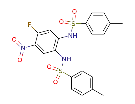 1,2-Ditosylamino-4-fluoro-5-nitrobenzene