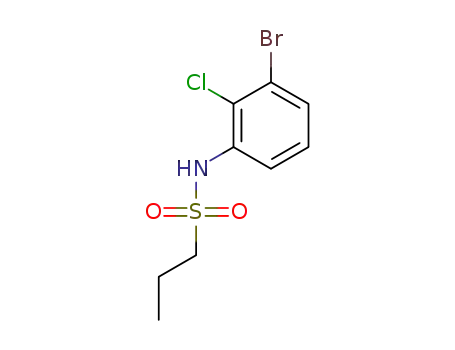 N-(3-bromo-2-chlorophenyl)propane-1-sulfonamide