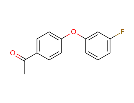 1-[4-(3-FLUORO-PHENOXY)-페닐]-에타논