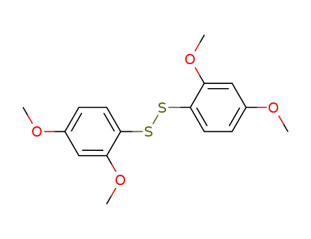 Disulfide, bis(2,4-dimethoxyphenyl)