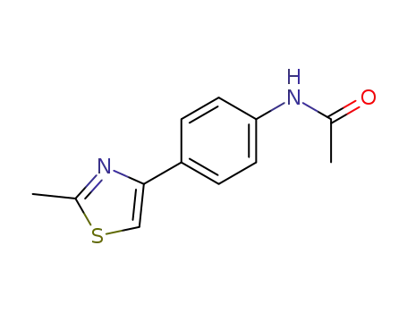 Acetamide, N-[4-(2-methyl-4-thiazolyl)phenyl]-