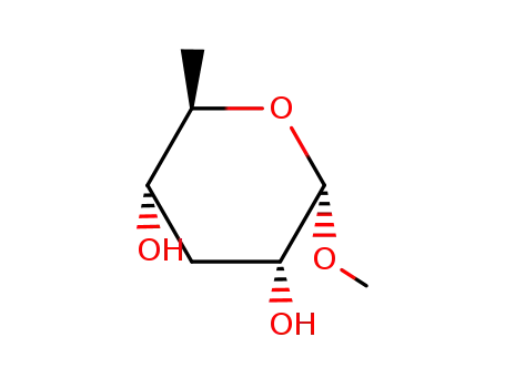 (2S,3R,5S,6R)-2-methoxy-6-methyl-oxane-3,5-diol