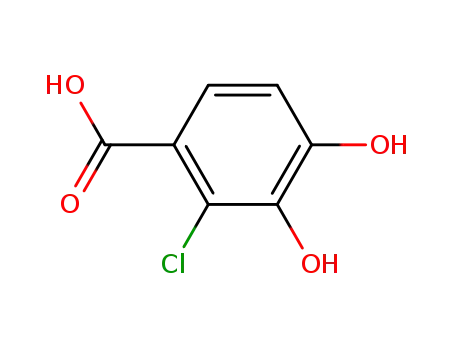 2-클로로-3,4-디히드록시벤조산