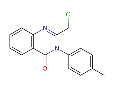 2-(CHLOROMETHYL)-3-(4-METHYLPHENYL)QUINAZOLIN-4(3H)-ONE