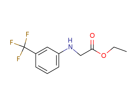 Glycine,N-[3-(trifluoromethyl)phenyl]-, ethyl ester cas  2445-84-3