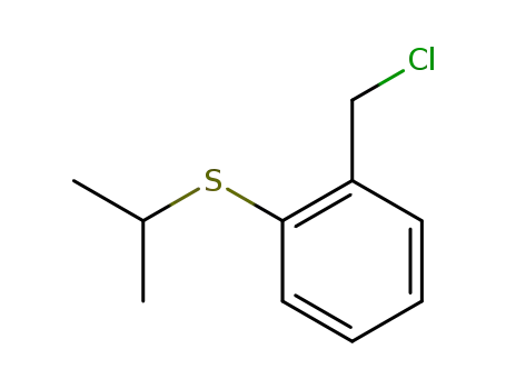 2-(2-propylthio)benzyl chloride