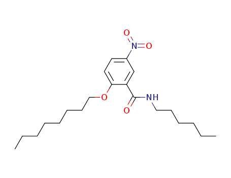 N-hexyl-2-(octyloxy)-5-nitrobenzamide