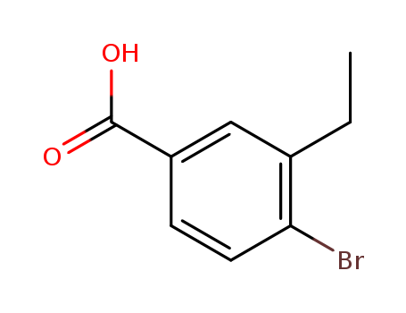 Benzoic acid, 4-bromo-3-ethyl- (9CI)