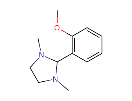 Molecular Structure of 124639-28-7 (2-(2-methoxyphenyl)-1,3-dimethylimidazolidine)