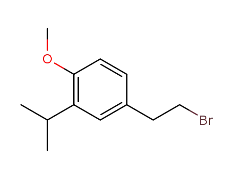 4-(2-bromoethyl)-2-isopropyl-1-methoxybenzene